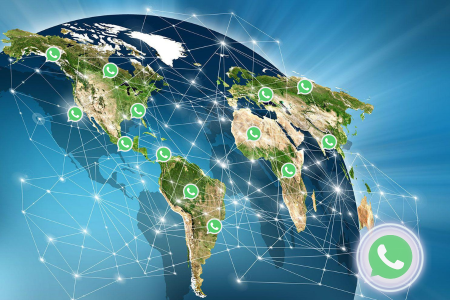 As estatísticas de uso do WhatsApp no Brasil e no mundo