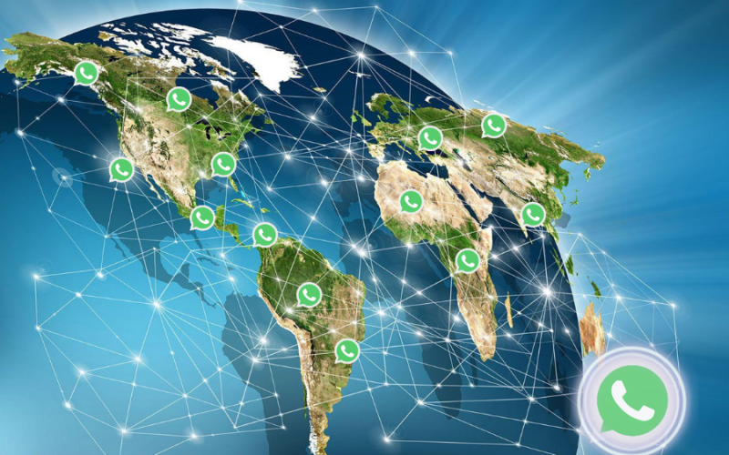 As estatísticas de uso do WhatsApp no Brasil e no mundo